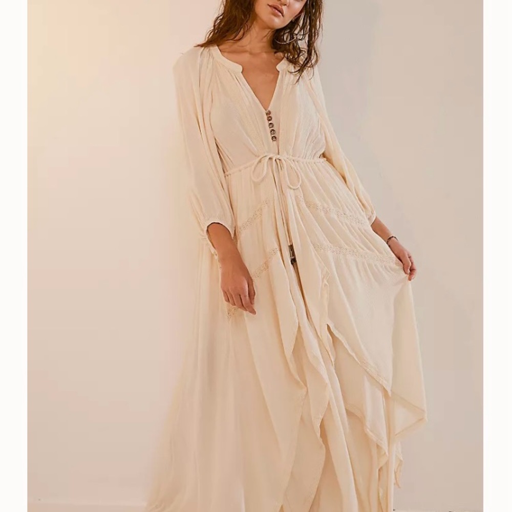 Brand New Free People Plenty of Love Maxi Dress